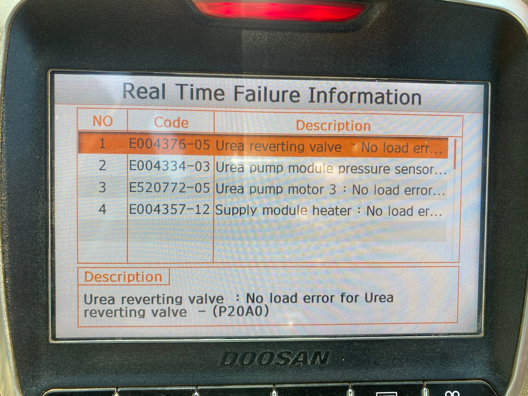 Doosan EDC17CV41 Postal ECU Service