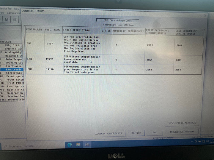 New Holland EDC17CV41 Postal ECU Service